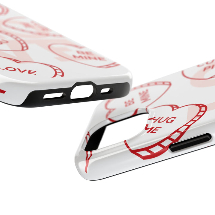 Love Heart Tough Phone Case - Perfect for Valentine's Day & Sweetheart Gifts