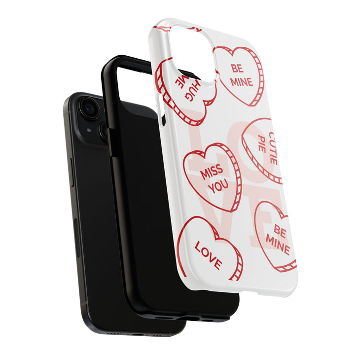 Love Heart Tough Phone Case - Perfect for Valentine's Day & Sweetheart Gifts