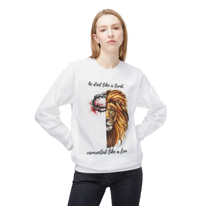 Resurrected Like a Lion Crewneck Sweatshirt